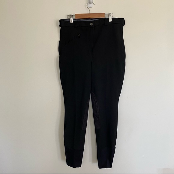 Camperos alti da donna nero fino al ginocchio a punta stile texano moda